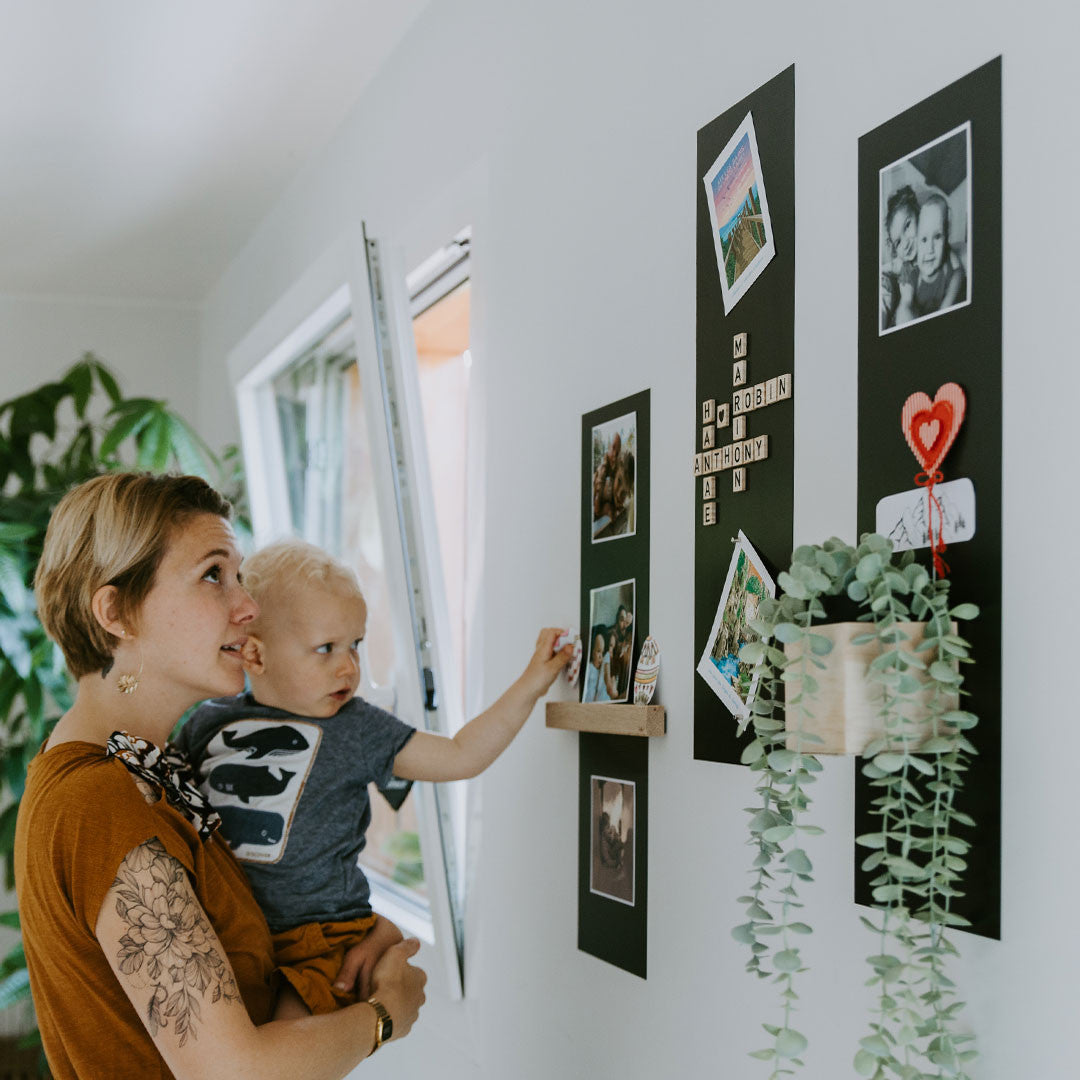 Magnetische Triptychontafel